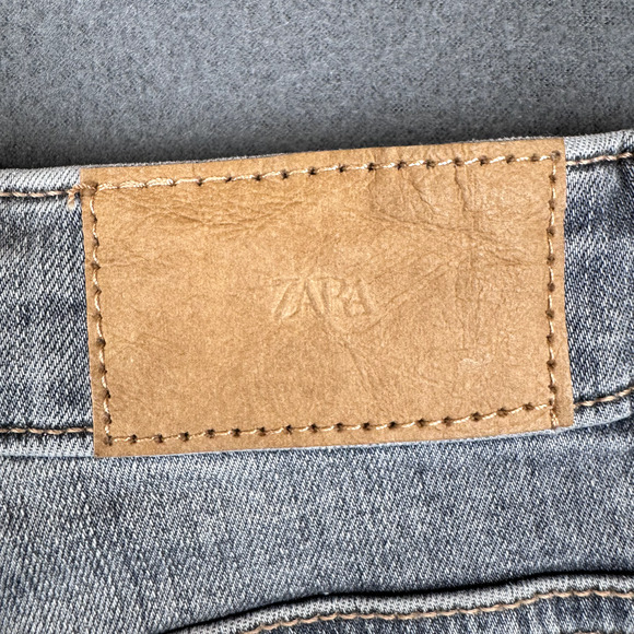 NWT Zara High Rise Skinny Leg Ankle Rigid Jeans Size 40 8USA/40EUR/30MEX Mom - Picture 14 of 16